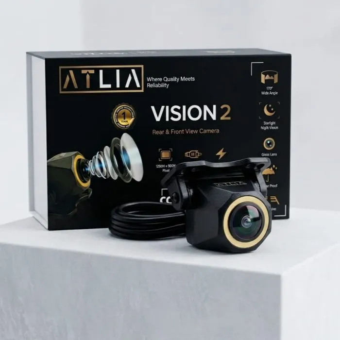 ATLIA AT-Vision 2 rear and front view camera